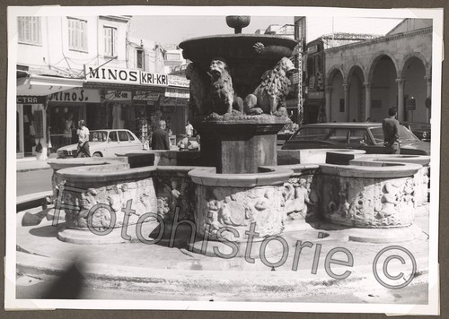 Foto grecia heraklion fontana - grecia,
