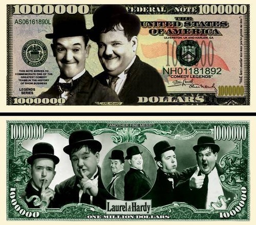 Laurel hardy billet - laurel,
