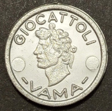 TOKEN GETTONE 5 LIRE 1977