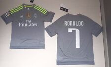 3042 ADIDAS MAGLIA JUNIOR REAL MADRID 7 RONALDO BAMBINO MAGLIETTA JERSEY CR7 