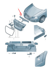 NEW AUDI A3 SPORTBACK 8P FRONT