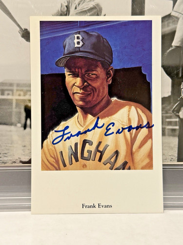 Cartolina frank evans firmata - evans,
