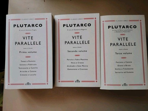 Plutarco vite parallele utet - plutarco,