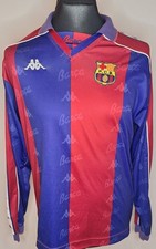 Maglia Barcellona Kappa Home 1992/95 manica lunga adulti taglia M