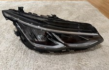 FARO FANALE PROIETTORE A LED PARABOLA NERA DX PER VOLKSWAGEN GOLF 8 20> C/MOTORE