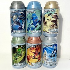 Set completo 100% Lego Bionicle TOA MATA (8531 - 8536) con contenitore