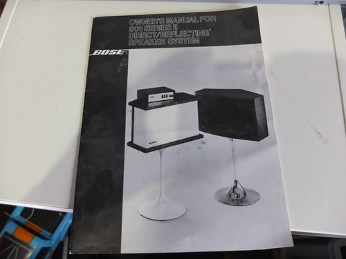 Bose 901 series manuale di - ii,