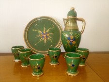 Servizio da te ANTICO vintage da collezione MICA qualche pezzo spizzicato