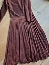 Abito Donna Taglia M color bronzo Imperial made in Italy ottimo per festività 