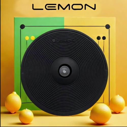 Piatto crash elettronico lemon - piatto,