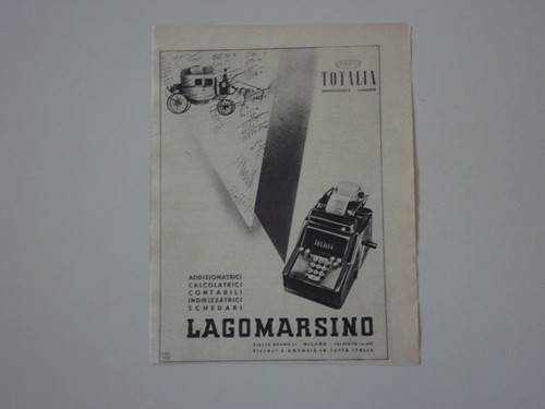 Advertising pubblicità 1942 - pubblicità,