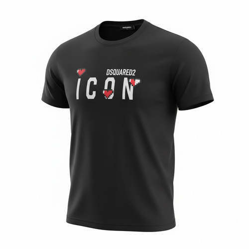 Dsquared2 shirt uomo cotone - dsquared2, t-shirt