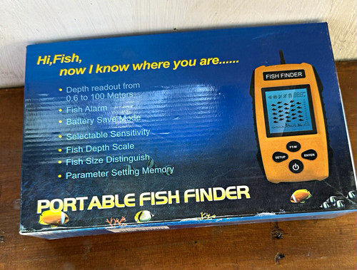 Fish finder portatile sonar - finder,
