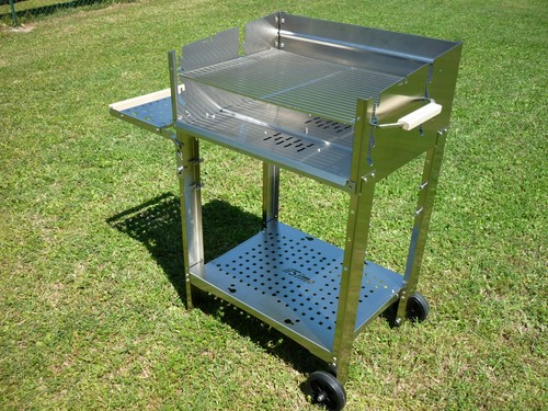 Barbecue legna carbonella - a, e