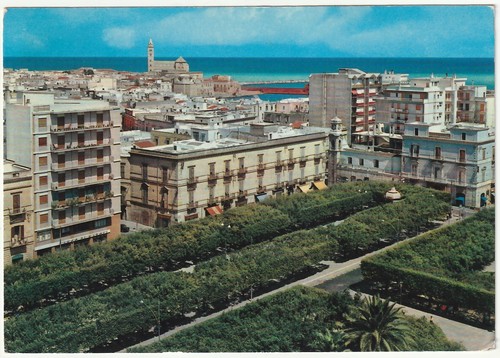 Trani panorama viagg 1970 - trani,