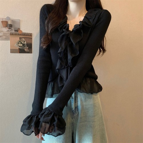 Cardigan maglione donna maglia