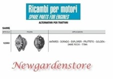 Alternatore 12360 SAME