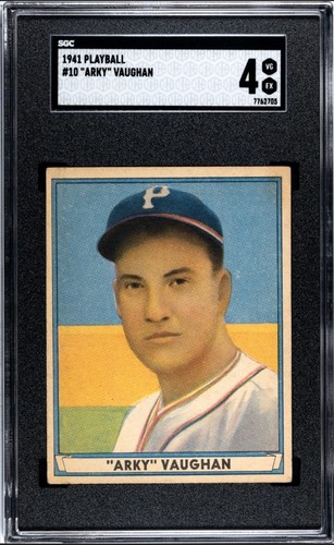 1941 play ball arky vaughan - ball,