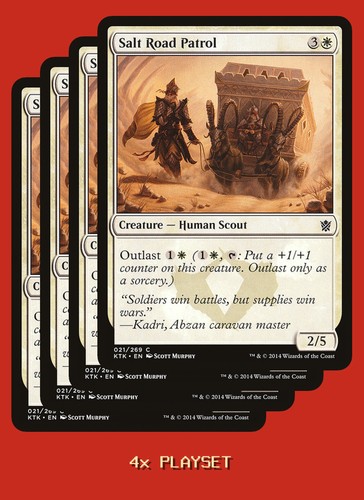 Salt road patrol playset - 4x,