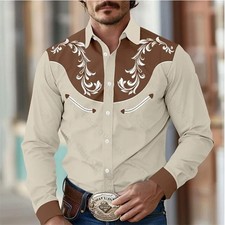 Camicia uomo western cowboy