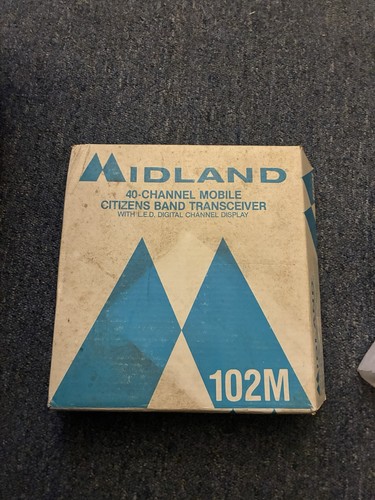 Vintage midland 102m radio - vintage,