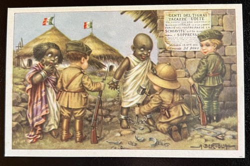 Cartolina coloniale ill - cartolina,