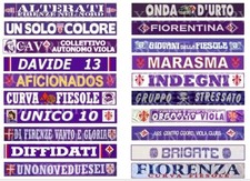 SUBBUTEO " NUOVI " 20 ADESIVI " TUTTI DIVERSI " TIFOSI FIORENTINA per TRANSENNA