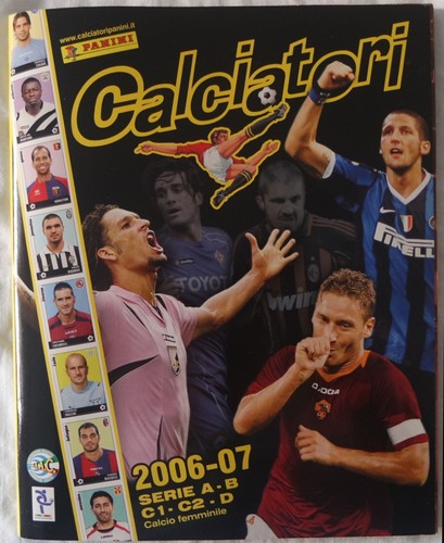 Panini calciatori 2006 07 - calciatori, 2006-07