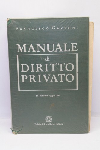 Manuale diritto privato - manuale, di
