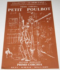 Partition vintage sheet music