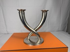 Orfèvrerie de Luxe - Gio Ponti Christofle - 1 Light Silver Plated Candelabra