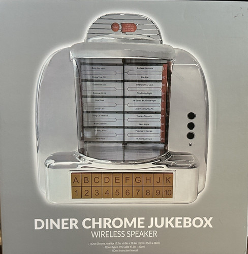 Diner chrome jukebox - diner,