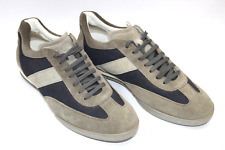 TOD'S scarpe uomo tg 6 Europa 38 beige pelle scamosciata S8826