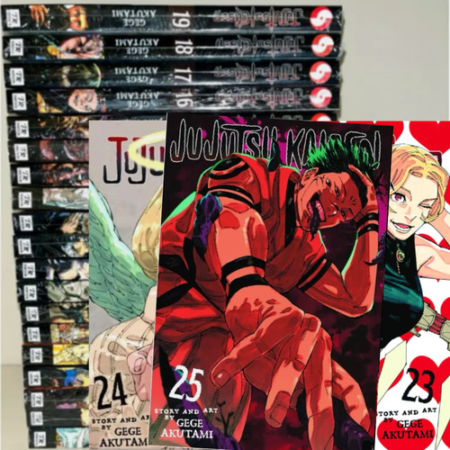 Jujutsu kaisen manga - manga, set