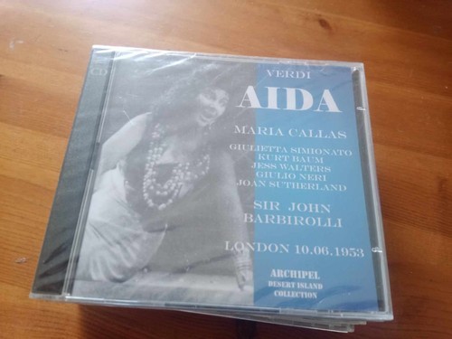 Verdi aida maria callas - cd,