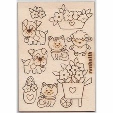 Sagome Animaletti in Legno da