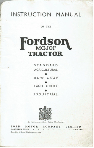 Fordson major trattore - fordson,