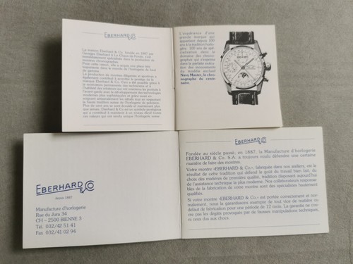 Eberhard kit warranty - &, co.