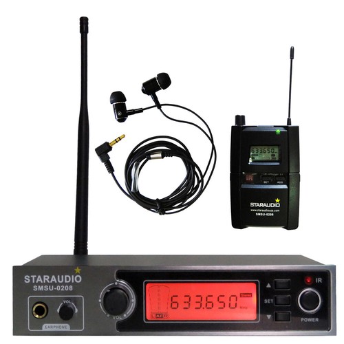 Sistema microfonico uhf audio - sistema,