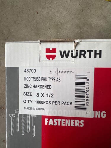 Wurth fasteners - wurth,