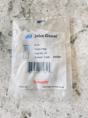 John guest speedfit pl10 - pl10, tappi