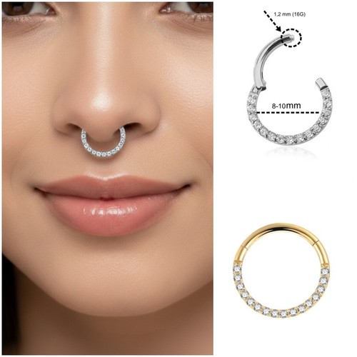 Piercing setto cerchietto - piercing, al