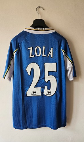 Maglia zola chelsea 1997 1998 - maglia,