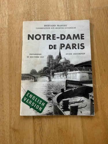 Vintage notre dame - notre-dame, de