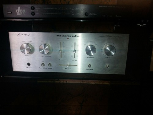 Marantz 1072 ampli silver - marantz,