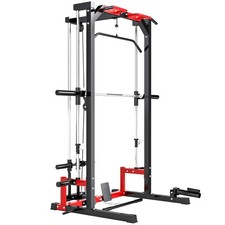 Power Rack Puleggia Sistema Pesi Gabbia Squat Stand Casa Palestra Forza Allenamento