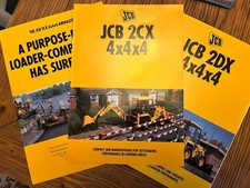 JCB 2CX 2DX nuova brochure e
