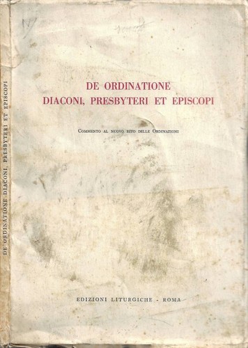 Ordinatione diaconi - ordinatione,