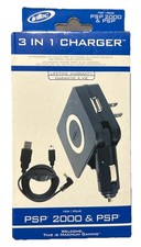 3 in 1 Charger for PSP by