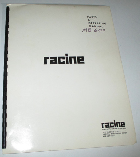 Racine mb600 strumento - racine,